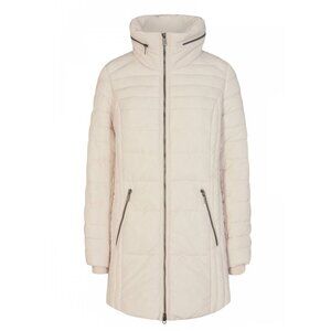 Soya Concept Nina 1 Quilted Puffer Coat Cream NWT Sz Xs​